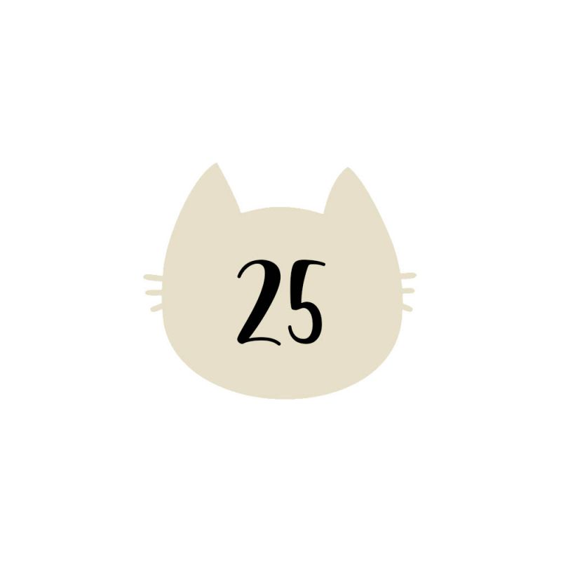 Numéro fantaisie personnalisable pour boîte aux lettres | Chat Numéro fantaisie personnalisable pour boîte aux lettres | Chat