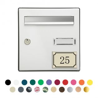 Numéro de maison / rue personnalisé