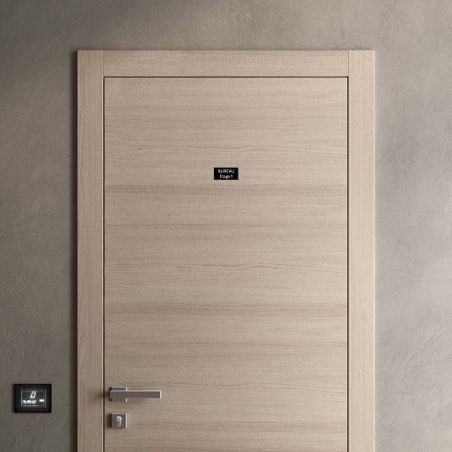Plaque de porte gravée - 50 x 100 mm | Rectangle 