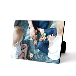Photo sur bois personnalisée | Rectangulaire 20 x 25 cm
