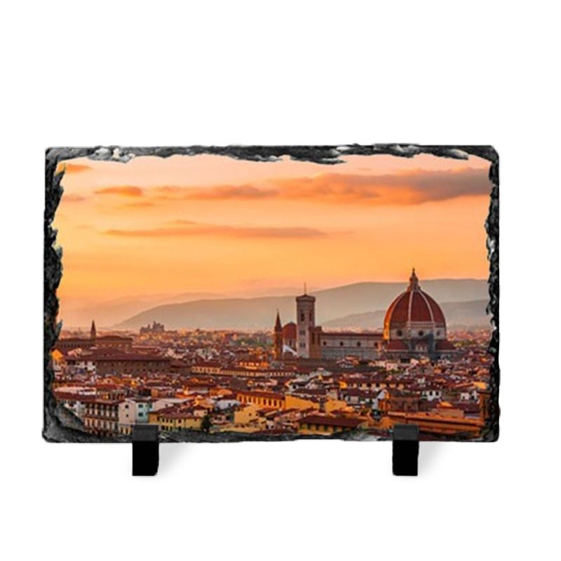 Ardoise photo personnalisée | Rectangulaire 20 x 30 cm Ardoise photo personnalisée | Rectangulaire 20 x 30 cm