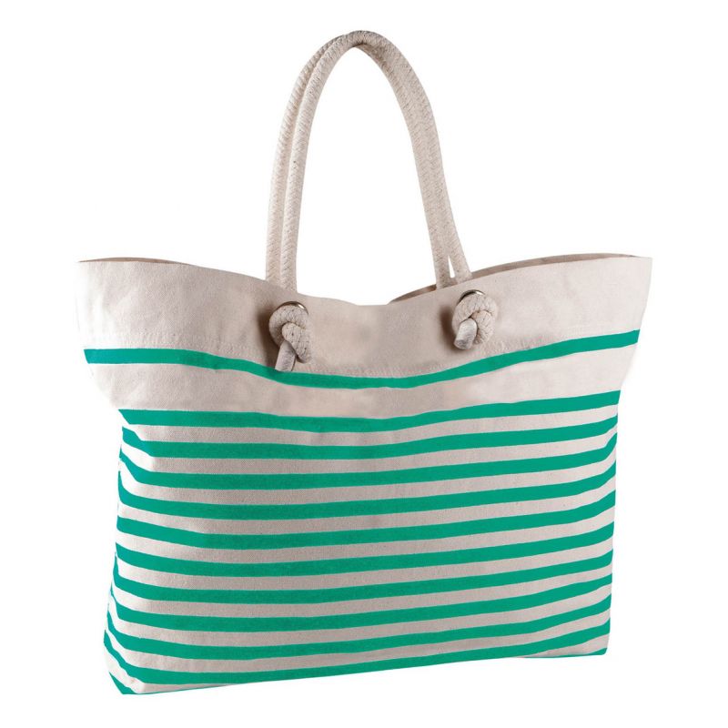 Grand sac de plage style marin brodé Grand sac de plage style marin brodé