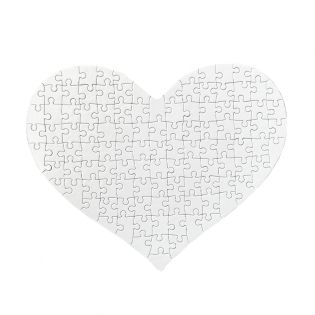 Puzzle Cœur personnalisé | 115 pièces