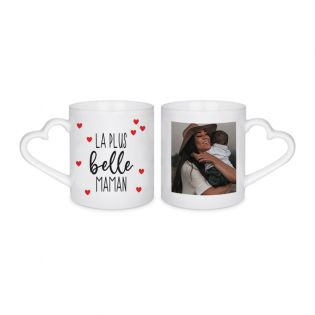 Mugs duo personnalisés Maman | Love