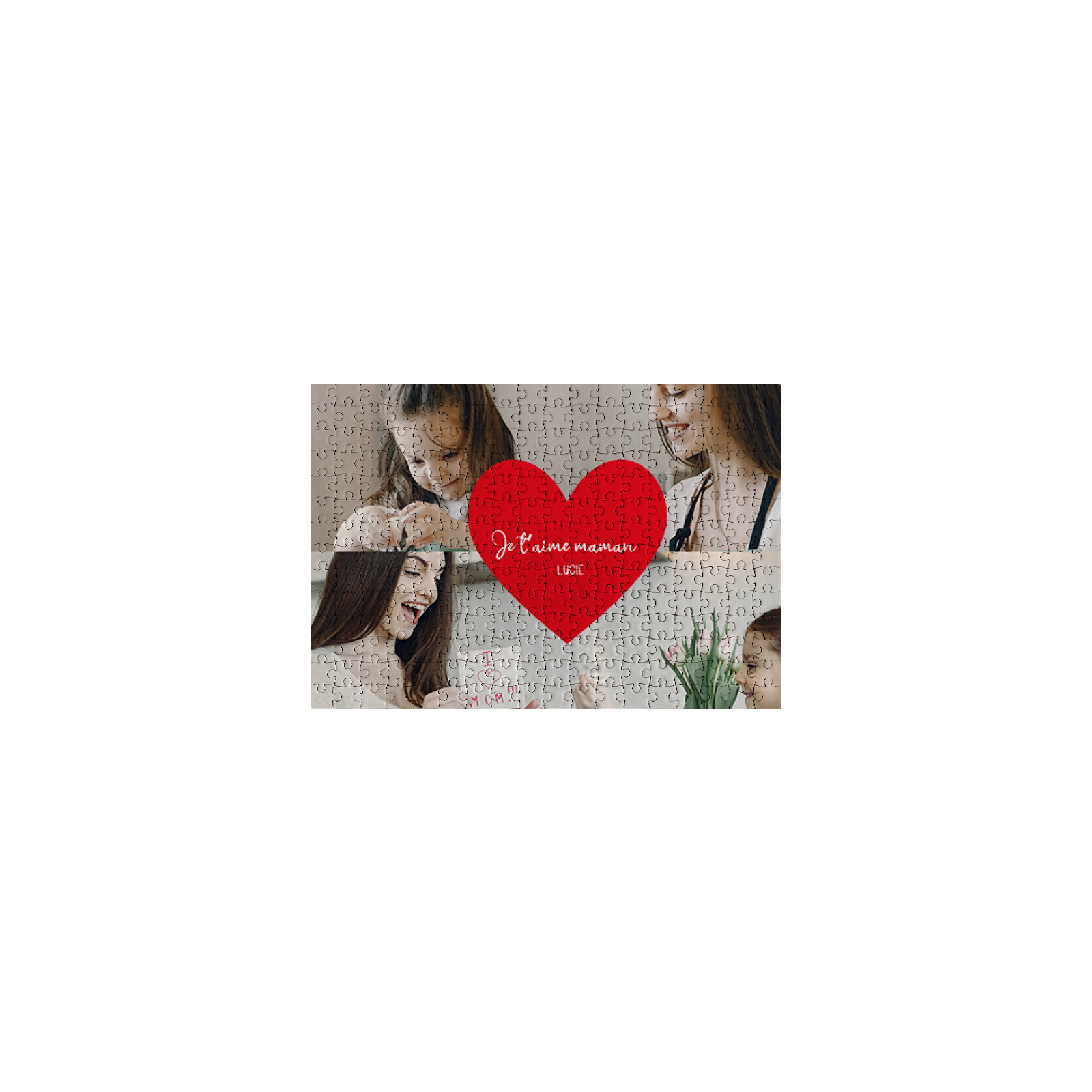 Puzzle personnalisé - Fête des mères | 252 Pièces
