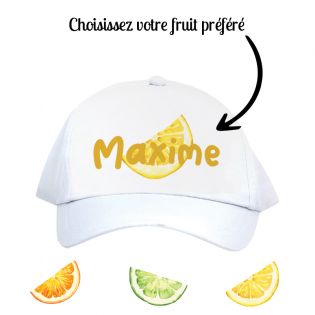 Casquette personnalisée | Modèle Agrume