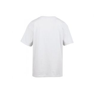 Tee-shirt mixte blanc à Col Rond Enfant | Jeune Mousse 