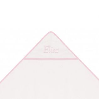 Sortie de bain bébé brodée