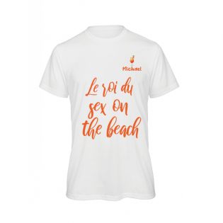 Tee-shirt personnalisé Homme | Le roi du Cocktail