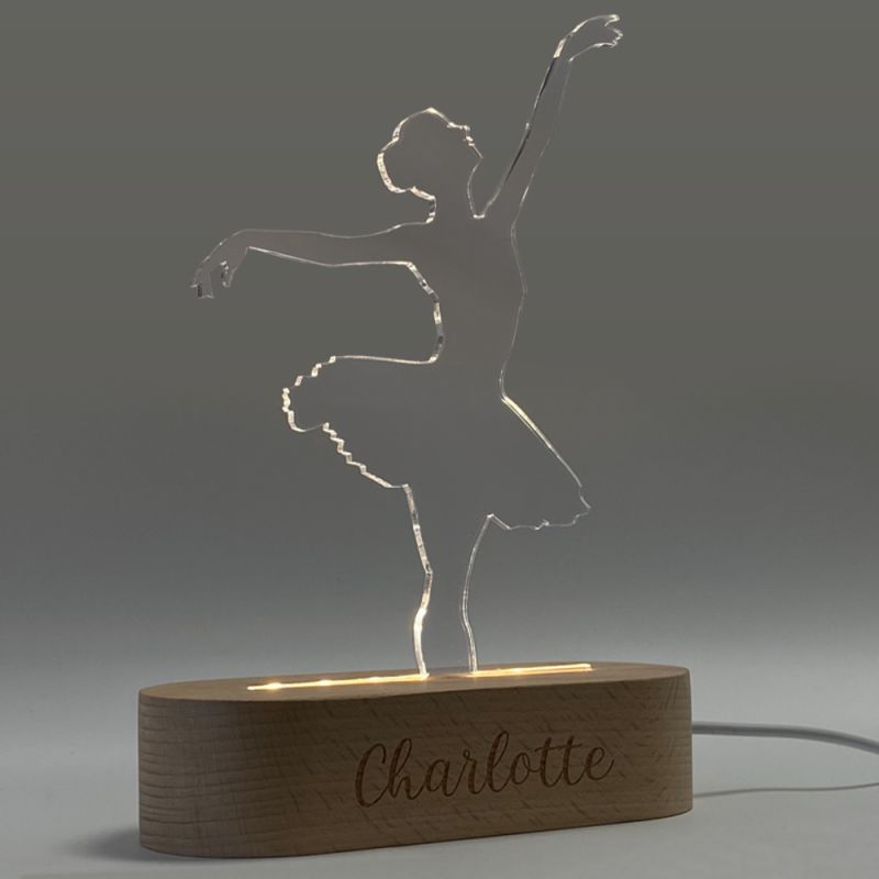 Personnalisation d'une Lampe LED · Danseuse 3D