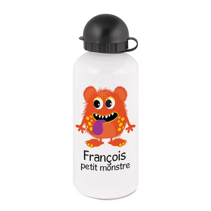 Gourde aluminium 50cl personnalisé 1 monstre Gourde aluminium 50cl personnalisé 1 monstre