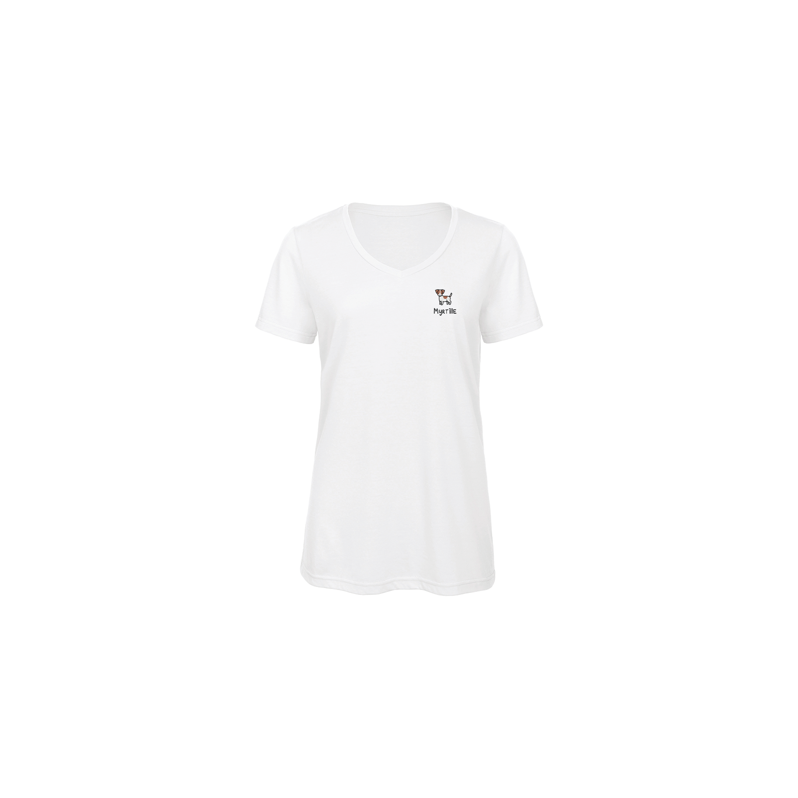 Tee-shirt personnalisable col V EN COUPLE - CELIB | Femme
