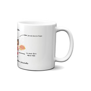 Mug personnalisé métier humour pour collègue