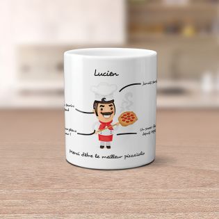 Mug personnalisé métier humour pour collègue