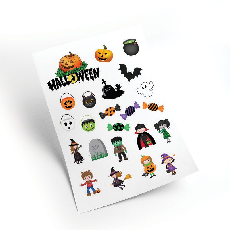Stickers pour enfants motifs Halloween Stickers pour enfants motifs Halloween