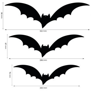 Pack 3 chauves-souris