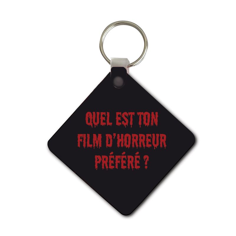 Porte-clefs personnalisé | Carré