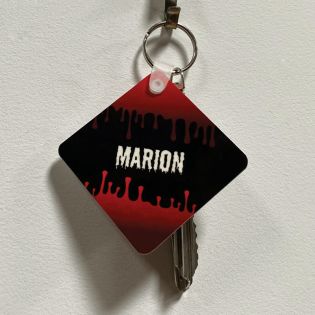 Porte-clefs personnalisé | Carré