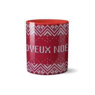 NOËL | Mug motif pull de Noël + Joyeux Noël
