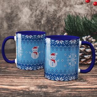 NOËL | Mug motif bonhomme de neige
