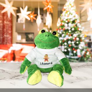 NOËL |Peluche personnalisée | Grenouille