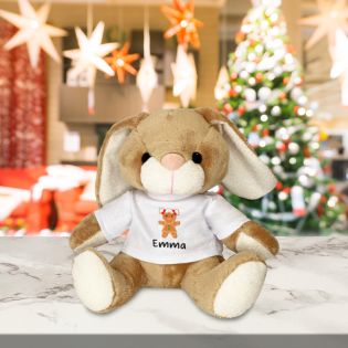 NOËL |Peluche personnalisée | Lapin