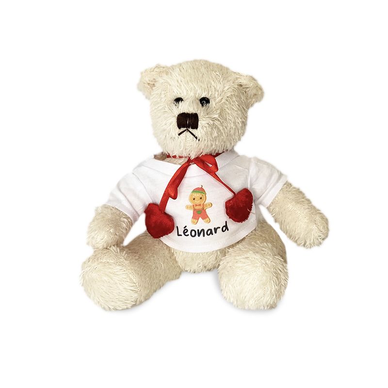 NOËL | Peluche personnalisée | Ours cœur NOËL | Peluche personnalisée | Ours cœur