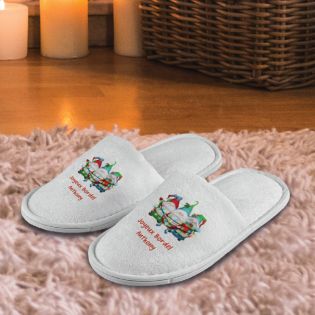 Chausson chaussette élan blanc garçon