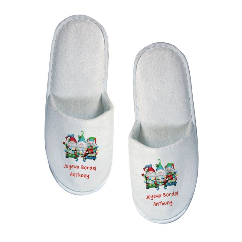 Chaussons bébé personnalisés –