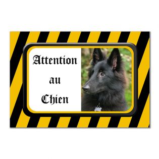 Plaque personnalisée | Attention au chien