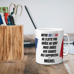 Mug personnalisé · Chants des supporters français