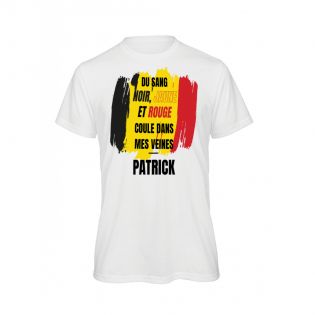 Tee-shirt blanc personnalisé | Belgique