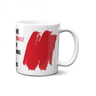 Mug personnalisé · Accessoire du supporter équipe de France