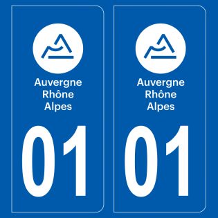 Autocollant/Sticker pour plaque : une pratique légale ?