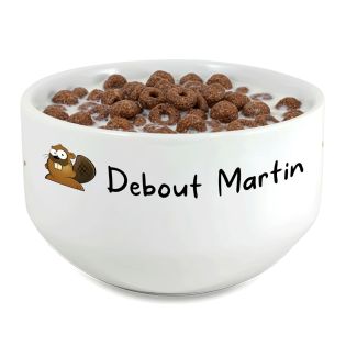 Bol à céréales personnalisé