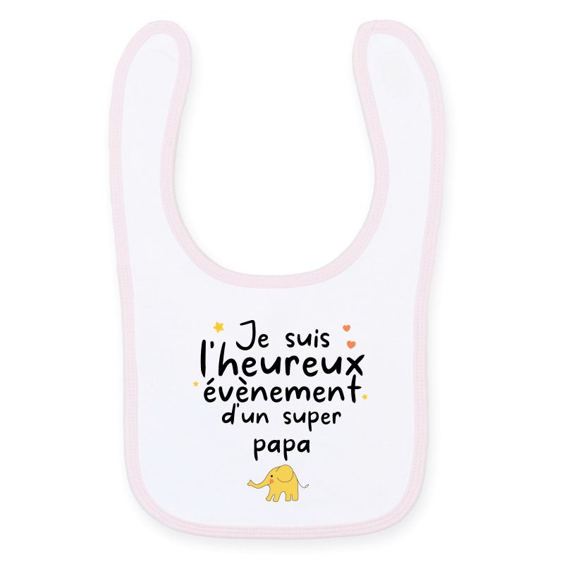 Bavoir personnalisé Super bébé