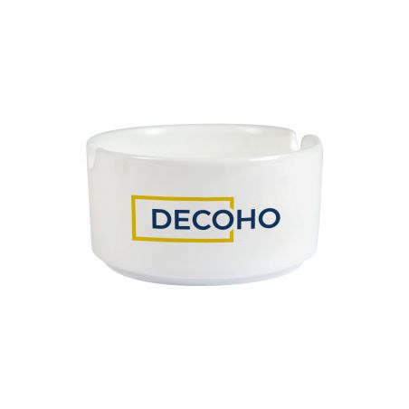 Lot de 5 Cendriers personnalisés avec logo et nom d'enseigne Bar Restaurant Hôtel