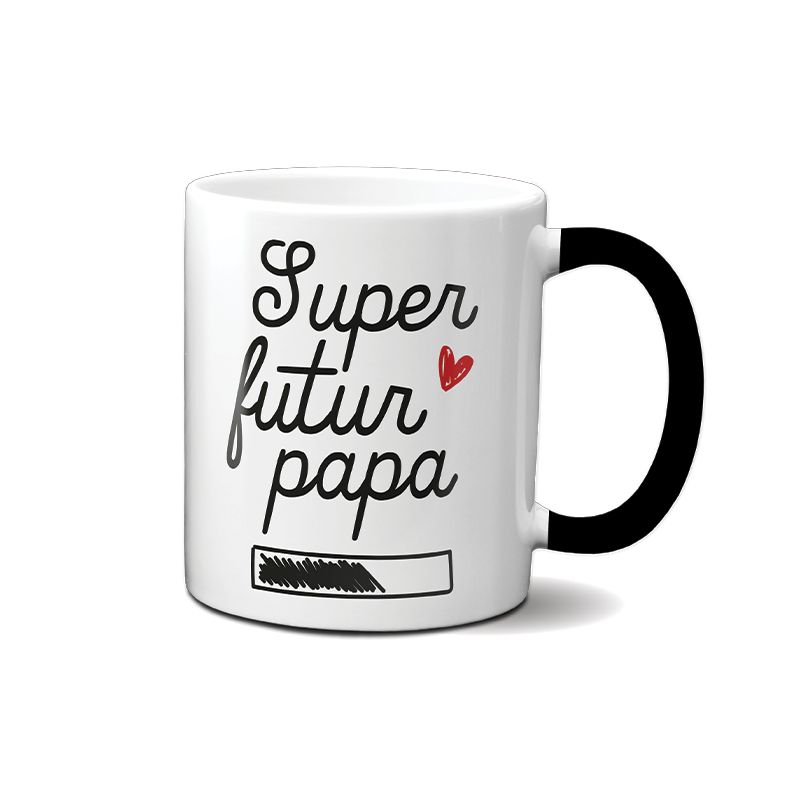 Tasse Futur Super Papa personnalisée · Cadeau annonce Grossesse