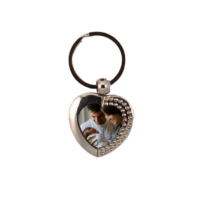 Porte-clefs personnalisé photo | Cœur Porte-clefs personnalisé photo | Cœur