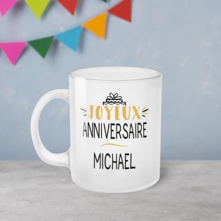 Tasse Givree Anniversaire 30 Ans Personnalise Avec Prenom