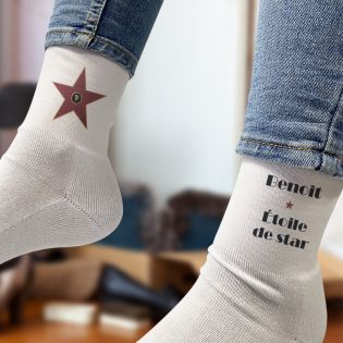 Paire de chaussettes design Walk of fame