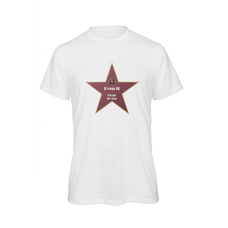 T-shirt personnalisé pour Homme - Walk of Fame