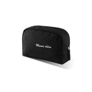 Trousse de toilette brodée - Idée cadeau fête des grands-mères