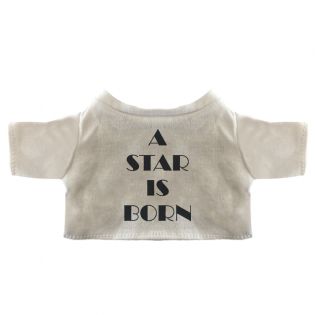 Peluche personnalisée animal pour bébé · A star is born | Élan