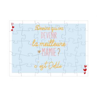 Puzzle personnalisé | Annonce Grossesse - Future Mamie