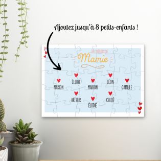 Puzzle personnalisé | Les Trésors de Mamie