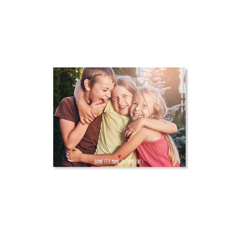 Plaque Photo en aluminium · Cadeau Décoration Photo Mamie | 15 x 20 cm Plaque Photo en aluminium · Cadeau Décoration Photo Mamie | 15 x 20 cm