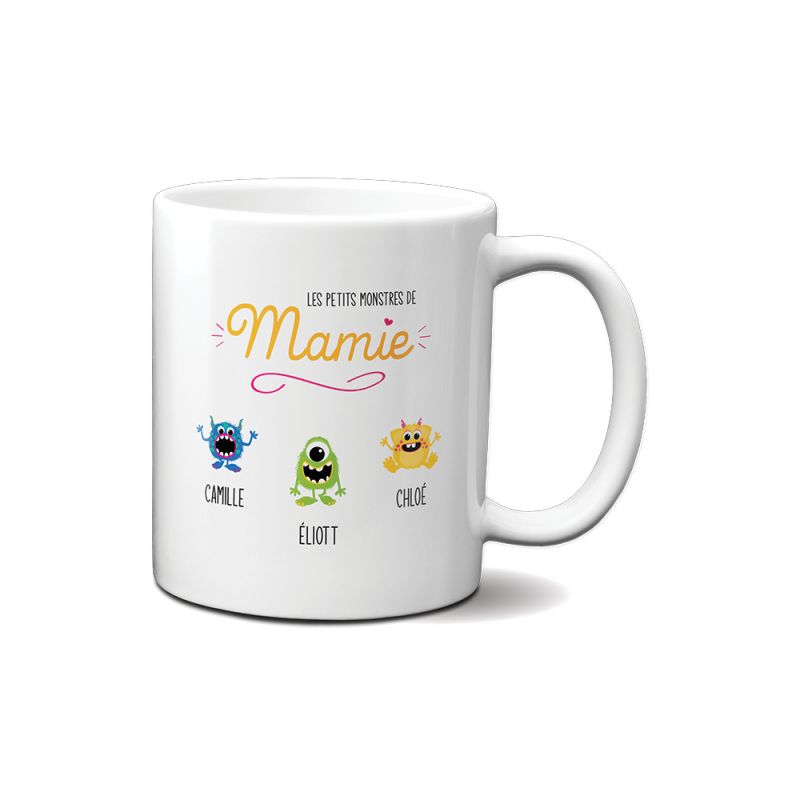 Mug classique personnalisable - Les petits monstres de mamie Mug classique personnalisable - Les petits monstres de mamie