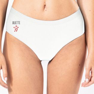 Culotte personnalisée humoristique avec prénom - Modèle Propriété Privée