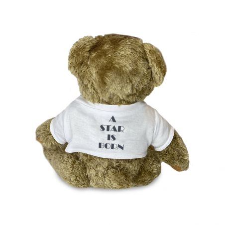 Peluche personnalisée animal pour bébé · A star is born | Ours